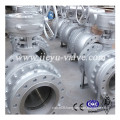 DIN Pn16 Dn100 Carbon Steel Lever Operated Ball Valve